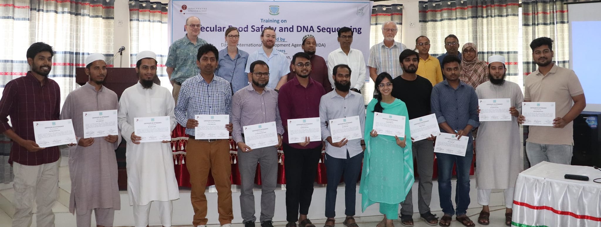 চিংড়ি গবেষণা কেন্দ্র, বাগেরহাটে Molecular Food Safety and DNA Sequencing শীর্ষক  ৬ দিন ব্যাপি প্রশিক্ষণ